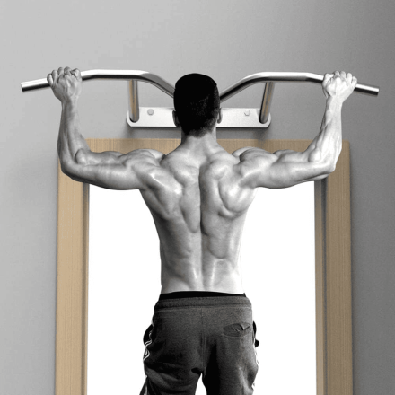 Турник настенный нерж.сталь, фото 4