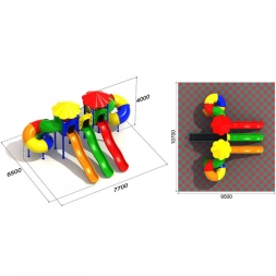 Детская игровая площадка Сафари 2.3, фото 3