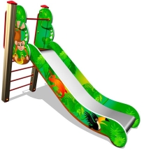 Детская горка Тропики Г039 H=950 для игровых площадок
