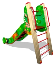 Детская горка Тропики Г039 H=950 для игровых площадок