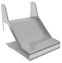 Горка из нержавеющей стали ГГН-1000.600.001 для детской площадки Горка из нержавеющей стали ГГН-1000.600.001 для детской площадки