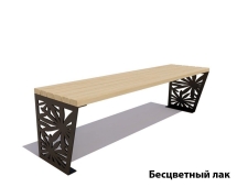Банкетка Ромашка, Сосна 1,5 м