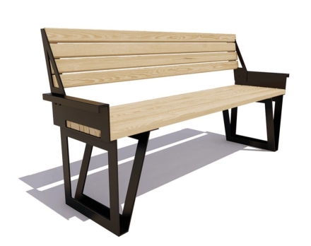 Парковая скамейка Ижевск, Сосна 1,5 м, фото 1