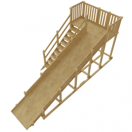 Детская горка &quot;Норильск&quot; без покрытия, фото 1