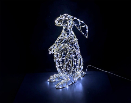 Световая фигура Зайчик №2 z010, фото 3