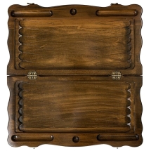 Шахматы + нарды резные "Бриз" 60, Haleyan Шахматы + нарды резные "Бриз" 60, Haleyan