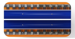 Вагончик - Скамейка детская - МФ 41.03.07, фото 5 Вагончик - Скамейка детская - МФ 41.03.07, фото 5