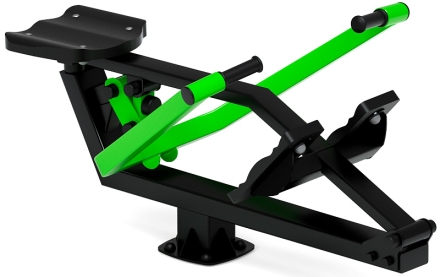 Гребля (зеленый) - Уличный тренажер - СТ 008-12.П, фото 1