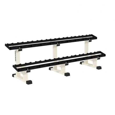 Стойка для профессиональных гантелей 2-х ярусная на 10 пар IK203, фото 1