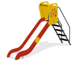 Детская горка Средняя ГР-02 H=1250 для игровой площадки, фото 1 Детская горка Средняя ГР-02 H=1250 для игровой площадки, фото 1