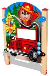 Развивающий элемент МЧС РЭ025 для детской площадки, фото 1 Развивающий элемент МЧС РЭ025 для детской площадки, фото 1