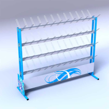 Стеллаж для хранения горнолыжных ботинок двусторонний Стеллаж для хранения горнолыжных ботинок двусторонний