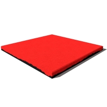 Резиновая плитка с SBR крошкой 500х500х30 мм (гладкая)