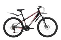 Велосипед Black One Hooligan Disc черно-красный 16&quot;