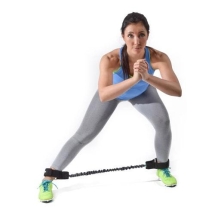 Амортизатор с манжетами латеральный в защитном рукаве Dittmann, сопротивление: слабое