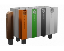 Урна для раздельного сбора мусора ВторРесурс одинарная Урна для раздельного сбора мусора ВторРесурс одинарная