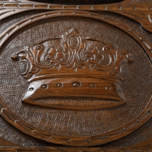 Нарды резные "Корона" с ручкой, Haleyan Нарды резные "Корона" с ручкой, Haleyan