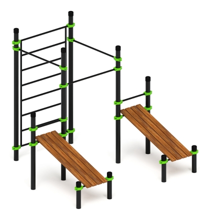 Воркаут 89 зеленый ВТ 11.16-02, фото 2