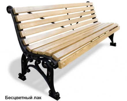 Скамейка уличная Удача, Сосна 0,6 м, фото 1