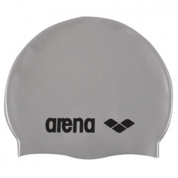 Шапочка для плавания &quot;ARENA Classic Silicone&quot;, серебристый