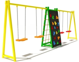 Детские качели Спорт 6.3 для детской площадки, фото 1 Детские качели Спорт 6.3 для детской площадки, фото 1