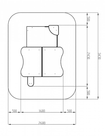 Домик мини тип 3 (Город) - МФ 10.01.12-02, фото 6