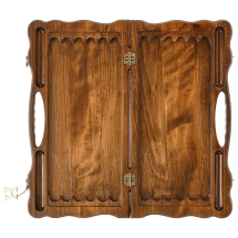 Нарды резные "Звезда" с ручкой, Haleyan Нарды резные "Звезда" с ручкой, Haleyan