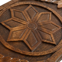 Нарды резные "Звезда" с ручкой, Haleyan Нарды резные "Звезда" с ручкой, Haleyan