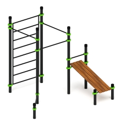 Воркаут 108 зеленый ВТ 12.17-02, фото 2 Воркаут 108 зеленый ВТ 12.17-02, фото 2