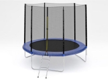 Батут с защитной сеткой (лестница в комплекте) Diamond Fitness External 6ft (183 см)