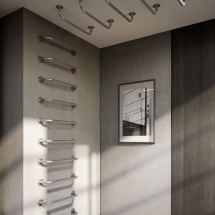 Перекладина шведской стенки и рукохода N-line нержавеющая сталь 600