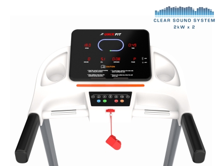 Беговая дорожка UNIXFIT ST-630R White, фото 9