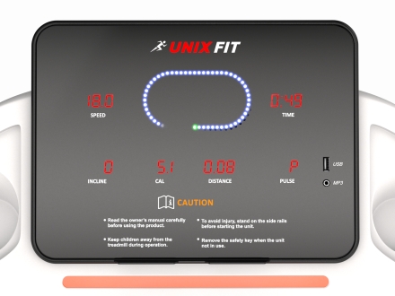 Беговая дорожка UNIXFIT ST-630R White, фото 3
