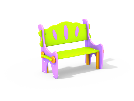 МФ 1.31 Скамейка со спинкой, фото 4