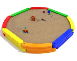 Песочница Остров для детской площадки, фото 1