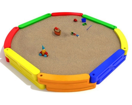 Песочница Остров для детской площадки, фото 1