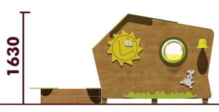 Песочный дворик 05202 для детской площадки, фото 3