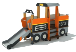 Игровой комплекс ДГ Паровозик от 3 лет для детской площадки Игровой комплекс ДГ Паровозик от 3 лет для детской площадки