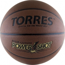 Мяч баскетбольный тренировочный &quot;TORRES Power Shot&quot;, размер 7