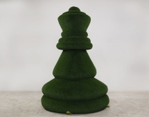 Топиари шахматы Королева, h=210 см - газон Eco Топиари шахматы Королева, h=210 см - газон Eco