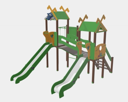 Детский игровой комплекс TORUDA Дино Долина 3D 06020, фото 1