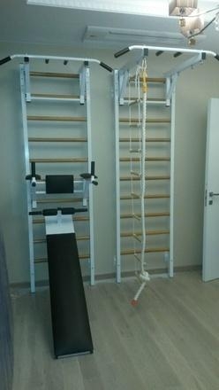 Шведская стенка EffectSport комбинированная ГИБРИД белая, фото 12