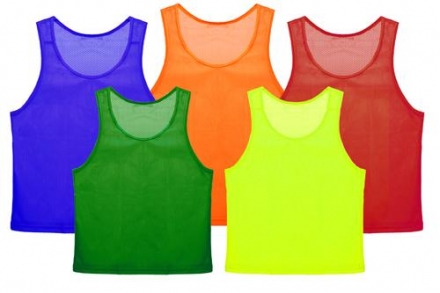 Манишка сетчатая р.50-52, цвет: красный, фото 1