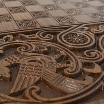 Нарды резные "Орел" Люкс, Haleyan Нарды резные "Орел" Люкс, Haleyan