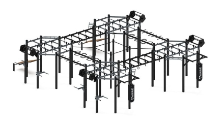 Многофункциональный спортивный комплекс (серый) МК 100.02-03, фото 3