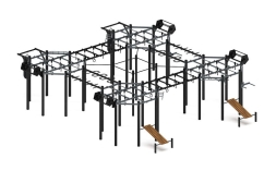 Многофункциональный спортивный комплекс (серый) МК 100.02-03, фото 1