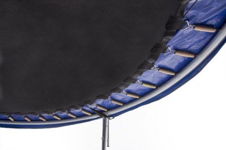 Батут с защитной сеткой (лестница в комплекте) Diamond Fitness Internal 16ft (488 см), фото 9