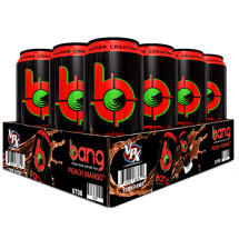 Энергетический напиток &quot;БЭНГ&quot; Персик-манго VPX BANG 473мл Peach Mango 
