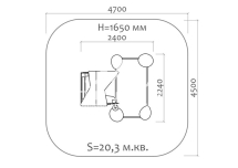 Песочный дворик 05201 для детской площадки Песочный дворик 05201 для детской площадки