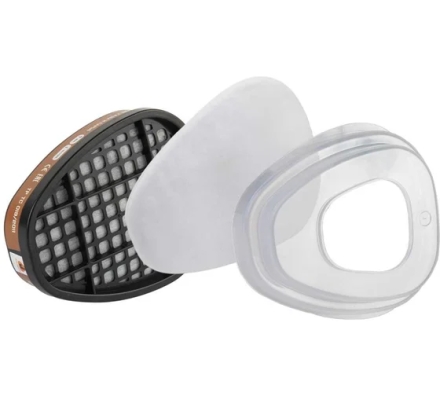 Полнолицевая маска + 10 пленок в комплекте Jeta Safety размер M 5950F-M, фото 10